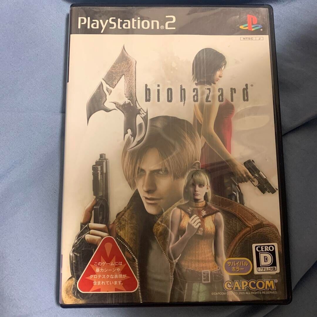 Resident Evil Biohazard 4 PS2 Japanese version with box