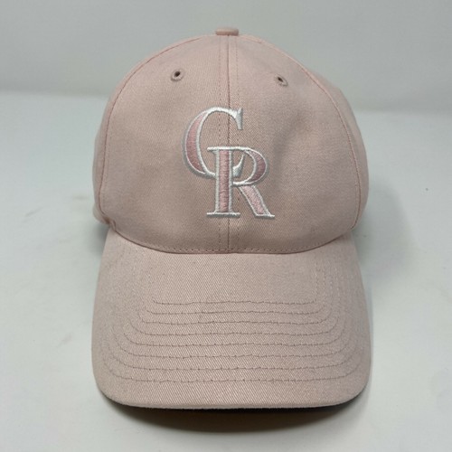Colorado Rockies Hat Cap Womens Strap 