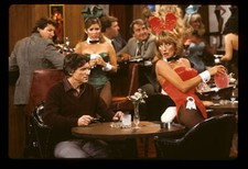 Hugh M Hefner Carrie Fisher Penny Marshall On Laverne And Shirley 1982 Tv Photo