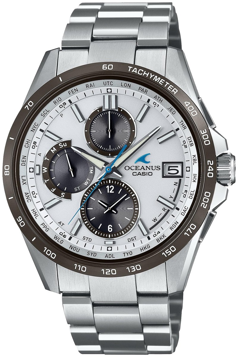 CASIO OCEANUS オシアナス　OCW-T2600 CASIO OCEANUS OCW-T2600J-7AJF Classic Line Titanium Radio Solar