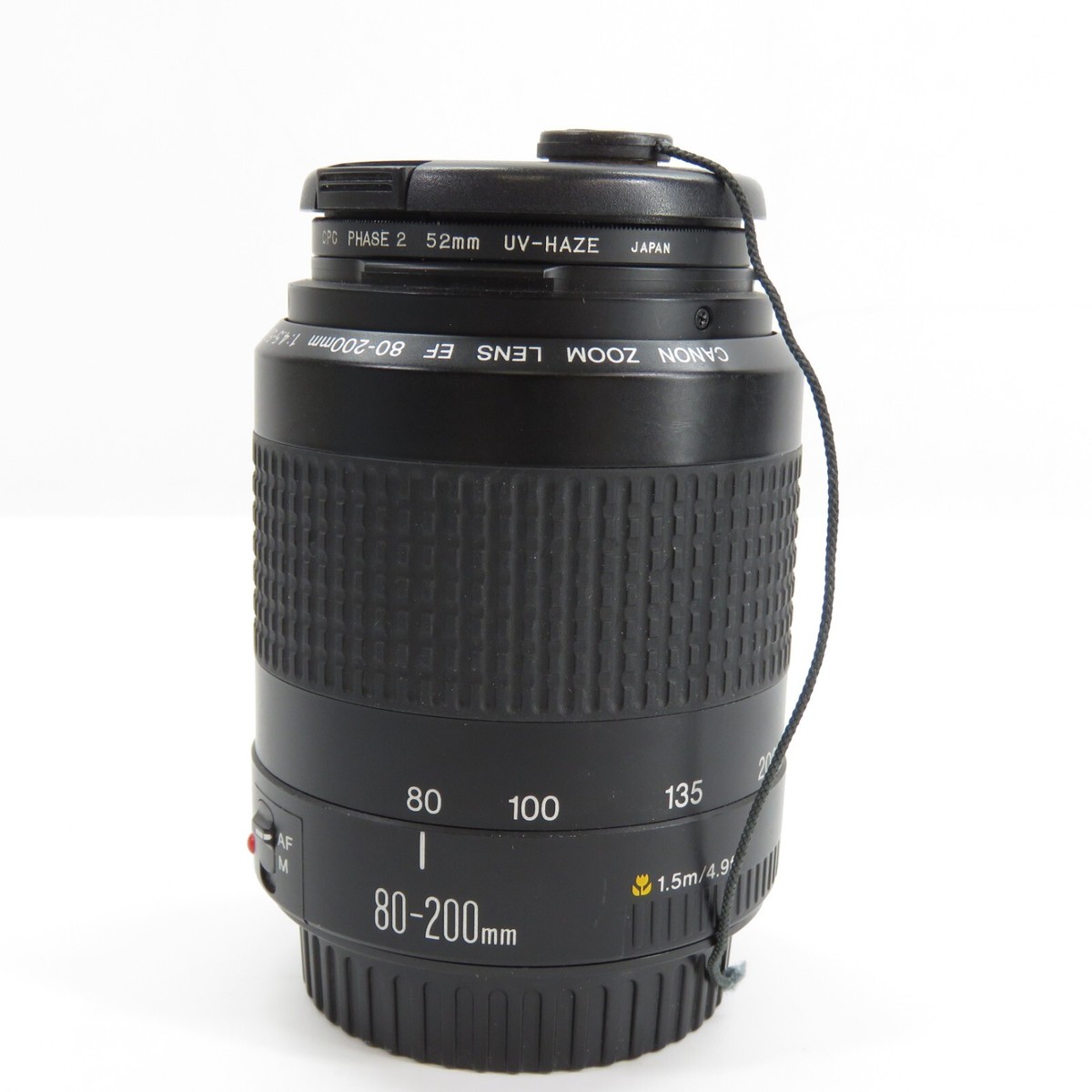 Canon 80-200mm Zoom Lens EF 1: 4.5-5.6 II w/CPC Phase 2 52mm Canon 80-200mm Zoom Lens EF 1: 4.5-5.6 II w/CPC Phase 2 52mm