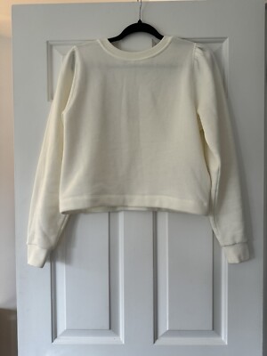 Nwot BA&SH Fey Sweatshirt, Size 0, Cream RRP £95