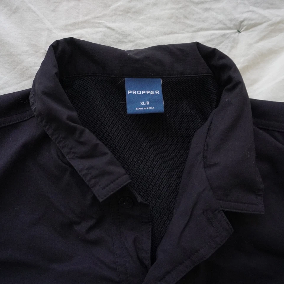 Propper Tactical Shirt Button Up Short Sleeve Utility Fishing Outdoor Work XL/R - Image 2 of 4