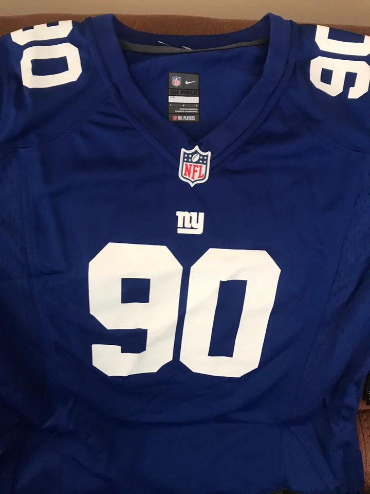 Camiseta de fútbol Nike New York Giants Jason Pierre-paul nueva con etiquetas talla grande para mujer Foto 2 de 4