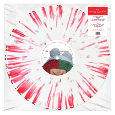 Sia - Everyday Is Christmas red white Vinyl Snowman Ep Black Friday RSD 23 rare