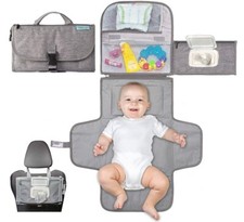 Portable Diaper Changing Pad, Portable Changing pad for Newborn Girl & Boy