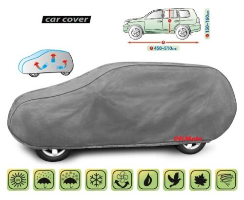 Car Cover Heavy Duty Waterproof Breathable Toyota Land Cruiser / SAAB 9-4X ,9-7X - Picture 1 of 8
