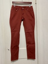 Rocks & Indigo Women’s Burgundy Cotton Stretch Skinny Jeans Sz 6 