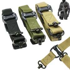Tactical Quick Detach QD 1 or 2 Point Multi Mission 1.2" Rifle Sling Nylon