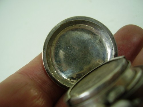 Antikes kleines Echt Silber Münz Etui für Frack für 20 Mark Gold Stücke vor 1945 - Bild 3 von 5