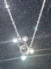 Disney Mickey Ears Necklace Set See Pictures