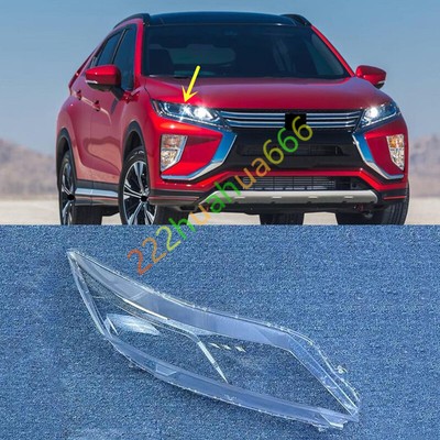 For Eclipse Cross 2018-2020 Right Side Headlight Lens Clear Cover + Sealant