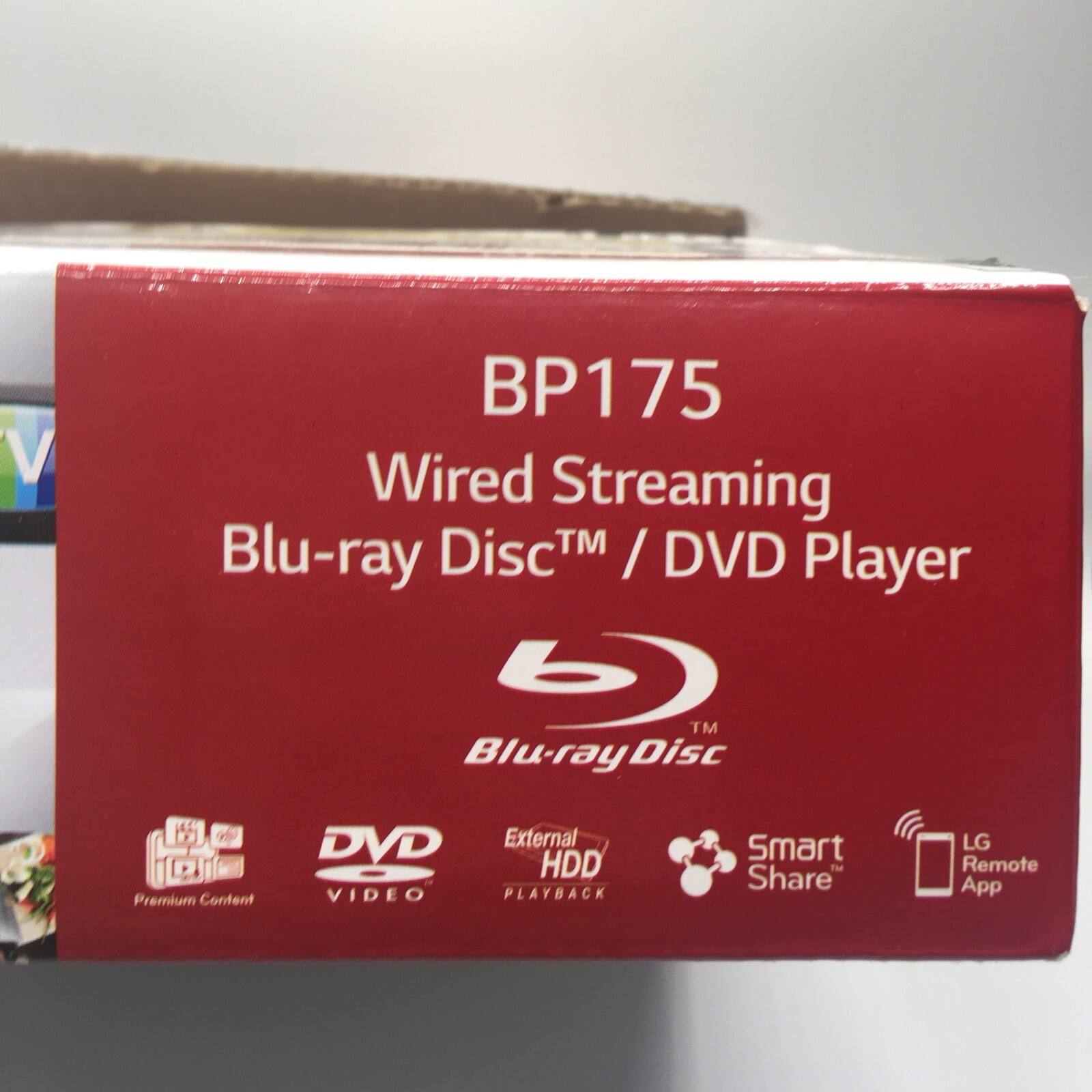 LG BP175 Wired Streaming Bluray Disc/DVD Player With remote HDMI