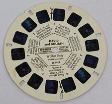 David and Goliath Bible Story 1966 View Master Reel Viewmaster Rare Vintage