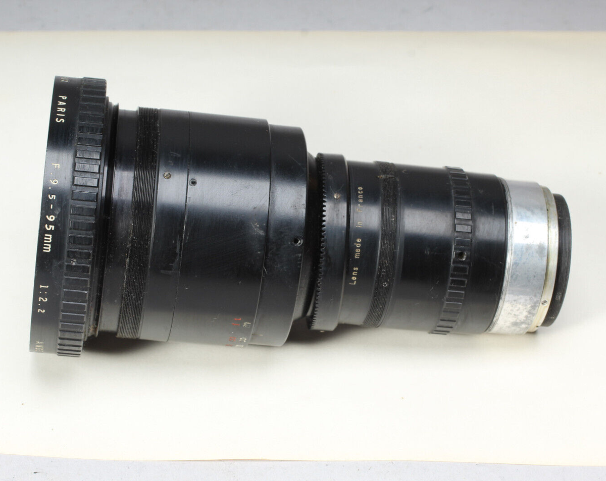 ANGENIEUX ZOOM 9.5-95MM F/2.2 PARTS LENS WITH FRONT CAP FOR PARTS