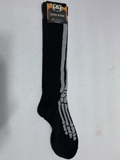 Halloween Skeleton Bones Themed Knee High Socks Size 5-9 NWT