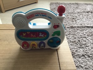 Vtech Little Smart Talk N Lights Radio Vintage Toy Collectable Rare | eBay