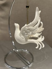 White Dove Christmas Ornament