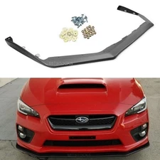 Fit For 15-21 Subaru WRX STI V Limited JDM Front Bumper Lip Spoiler Body Kit PP