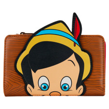 Cartera Loungefly: Disney Pinocho Peeking Flap