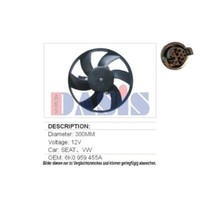 LüFter MotorküHlung FüR VW Polo Variant Caddy II Kombi 048002N