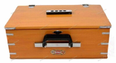 Neues BINA 2,5 Oktaven Doppelrohre 4 Stopfen Doppelbalg 32 Tasten Harmonium