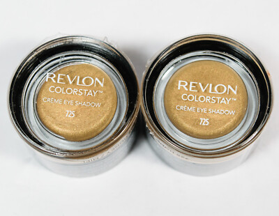2 Revlon Colorstay Creme Eyeshadow w/ Built in Brush #725 HONEY