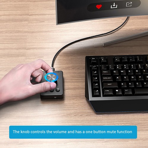 USB Volume Control Knob 3 Modes Bluetooth-Compatible5.1 One-key Mute - Afbeelding 7 van 12