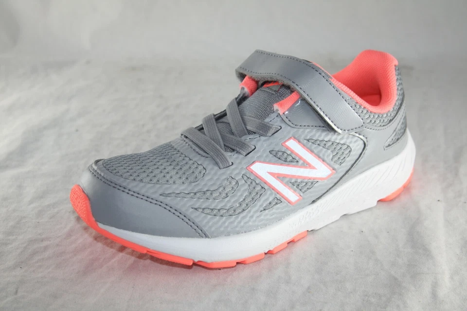 ДЕТСКИЙ НОВЫЙ БАЛАНС KV519SAY СЕРЫЙ ОРАНЖЕВЫЙ КРУГЛЫЙ БАМПЕР НОСОК ОБУВИ - Изображение 2 из 4