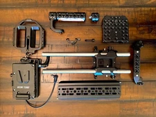 Wooden Camera Elite Accessory System Cage and Mount power for Canon C80 - MINT!