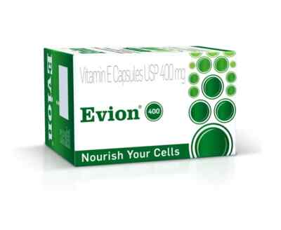 100X Evion 400mg Capsule Vitamin E Capsule (100 Capsule)