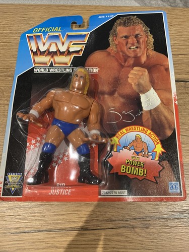 WWF Hasbro Sid Justice Series 5 1993 MOC...