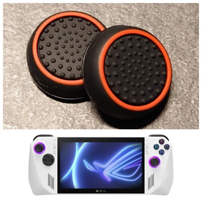 ROG Ally Grip Caps Thumbstick Rot Joystick Schutz-Kappen Analog Stick Silikon