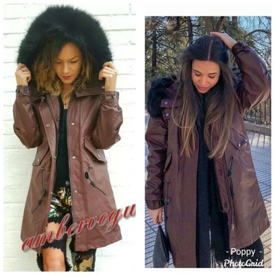 zara burgundy coat
