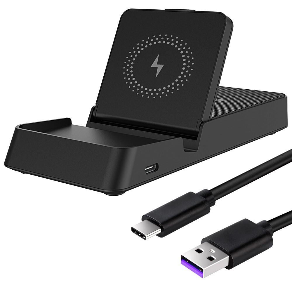 Long Lifespan 3-in-1 Wireless Charger with Cable for Samsung Galaxy S22 SM-S901U US Version