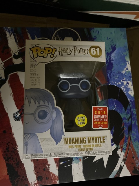 Funko Pop Moaning Myrtle Harry Potter GITD 2018 Summer Convention SDCC Figure 61 for sale online