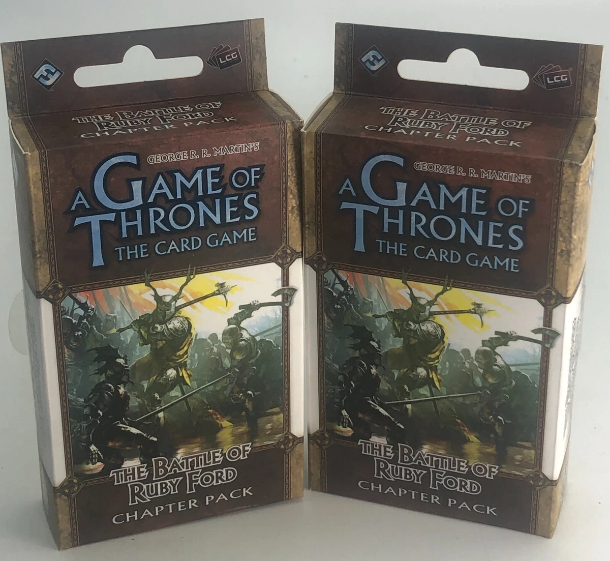 A Game of Thrones CCG Sealed Collectible Card Game Packs for sale