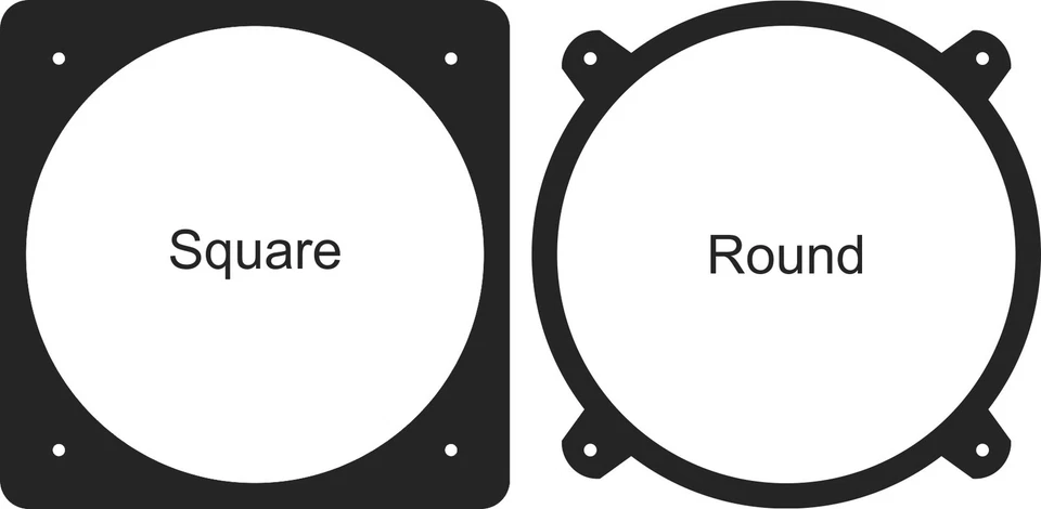 Custom Choose Your Design 200mm Computer Fan Grill Computer Case Mod - Image 2 of 2