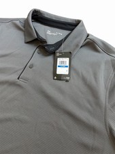 Under Armour Performance Tech Golf Polo Shirt Size XL Gray Loose
