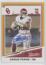 2017 Classics Rookies Significant Signatures Gold 21/49 Samaje Perine Auto 2r7