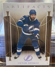 Victor Hedman 2022-23 Upper Deck Artifacts Red #114 Tampa Bay Lightning Wood