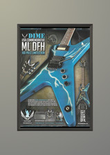 ML Dean From Hell Guitar Promotional Poster High Quality Silk A3 A4 poster print