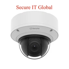 Hanwha Techwin XND-8081VZ 5MP Indoor PTRZ Dome IP SecurityCamera 3.6~9.4mm Lens