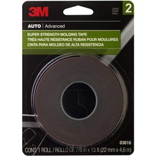 3m Super Strength Automotive Molding Tape 46 Mil 78 In. X 15 Ft. Black 3m Super Strength Automotive Molding Tape 46 Mil 78 In. X 15 Ft. Black