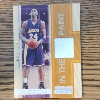 2007-08 Topps Trademark Moves Kobe Bryant  In The Paint Jersey /199