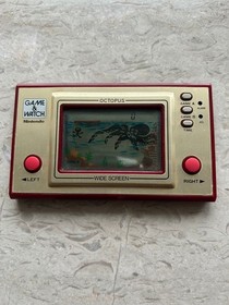 Nintendo Game & Watch Octopus OC-22 Wide Screen Tested