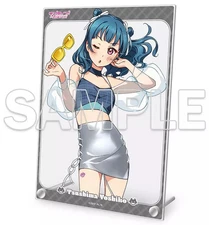 Acrylic stand/acrylic panel Aqours YOSHIKO TSUSHIMA A5 acrylic panel "Love