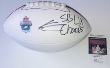 KENNETH GAINWELL SIGNED AUTOGRAPH PHILADELPHIA EAGLES F/S WHITE FOOTBALL JSA COA