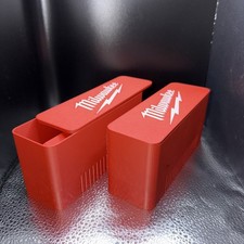 Milwaukee Slim Case Organizer with Lid Set of 2 The Packout Custom 3D Printed