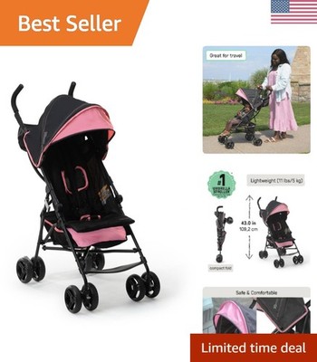 3D Mini Convenience Stroller   Lightweight Stroller with Compact Fold, Multi-...